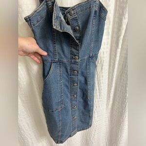H&M Blue Denim Dress